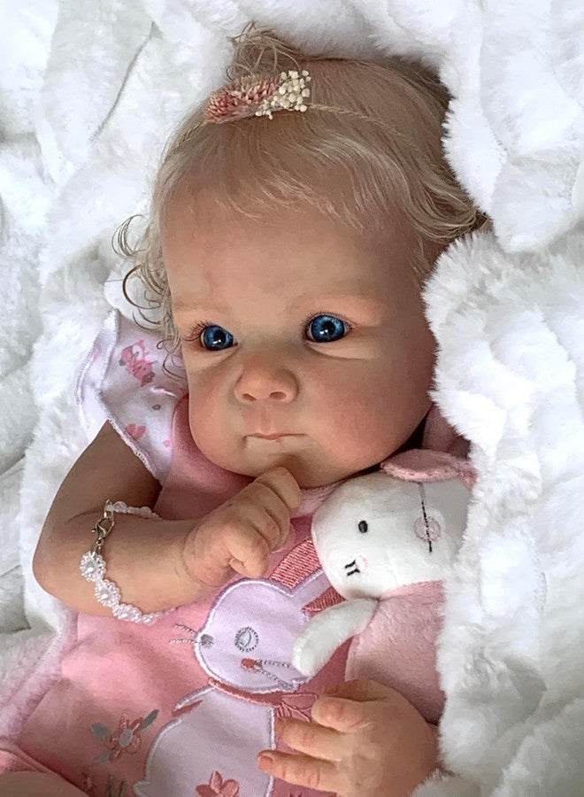 MAIHAO 18-Inch Reborn Baby Dolls Girl Lifelike Baby Dolls Realistic Reborn Doll Girl Soft Body Open Eyes Newborn Real Life Baby Gifts/Toys for Collection & Kids Age 3+ - Image 3